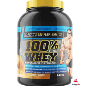 Max's 100% PURE WHEY 5Lbs 75Ser